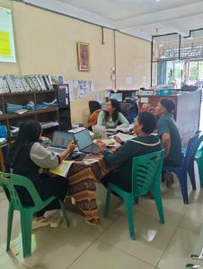 RAPAT EVALUASI KINERJA PEGAWAI TP.RAYA